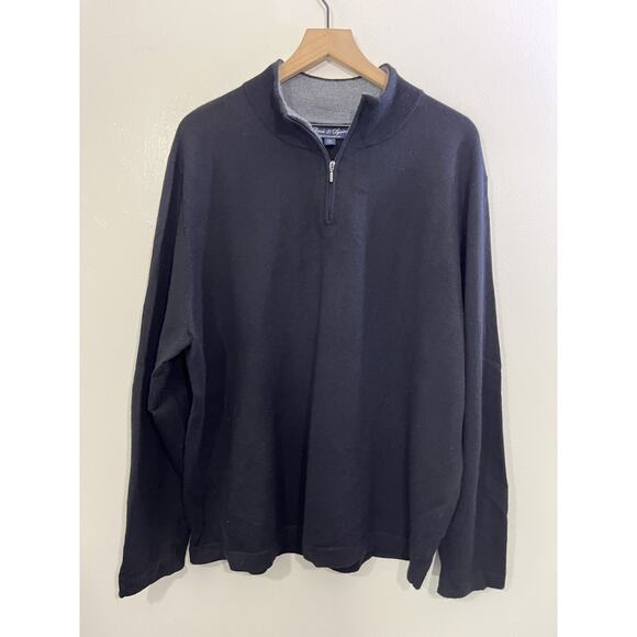 Davis & Squire Merino Wool Sweater 2XL Normcore Preppy Old Money Minimal Street - Picture 1 of 13